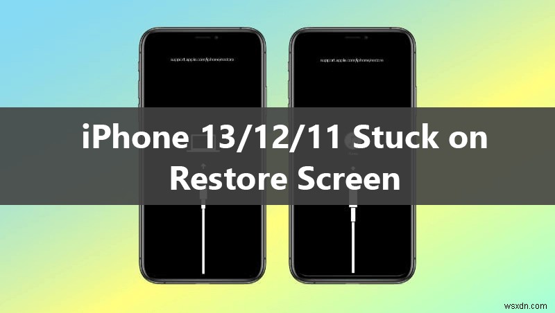 iPhone bị kẹt trên màn hình khôi phục? Các cách khắc phục nhanh để giúp thiết bị của bạn hoạt động trở lại 