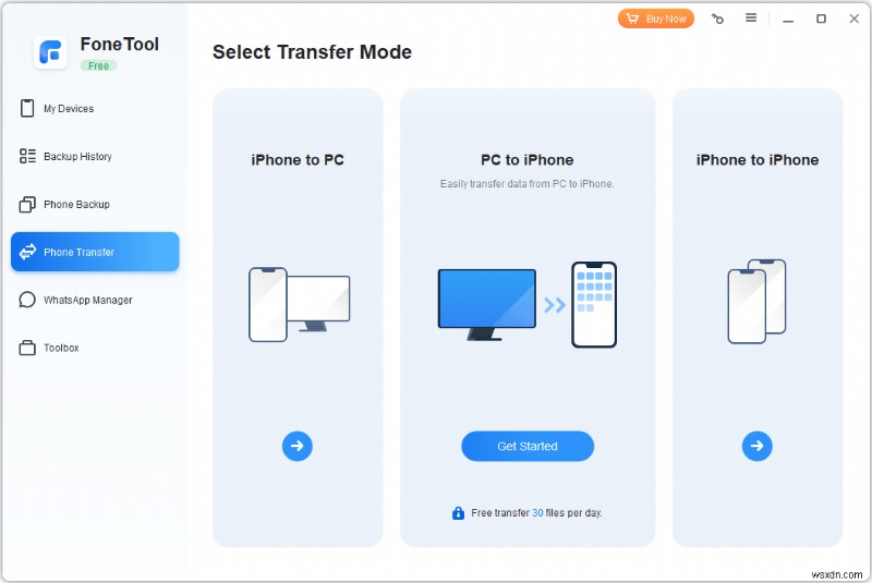 3 công cụ chuyển tệp từ PC sang iPhone miễn phí hàng đầu - Dễ dàng, đáng tin cậy và an toàn