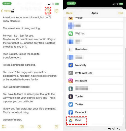 Hướng dẫn dễ dàng:Chuyển ghi chú iPhone của bạn sang Google Drive một cách an toàn 