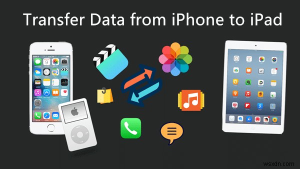 Chuyển dữ liệu iPhone sang iPad mới của bạn sau khi thiết lập:4 phương pháp đã được chứng minh 