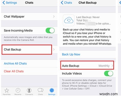 Hướng dẫn sao lưu WhatsApp iCloud:Sao lưu, định vị và khôi phục cuộc trò chuyện của bạn một cách an toàn 