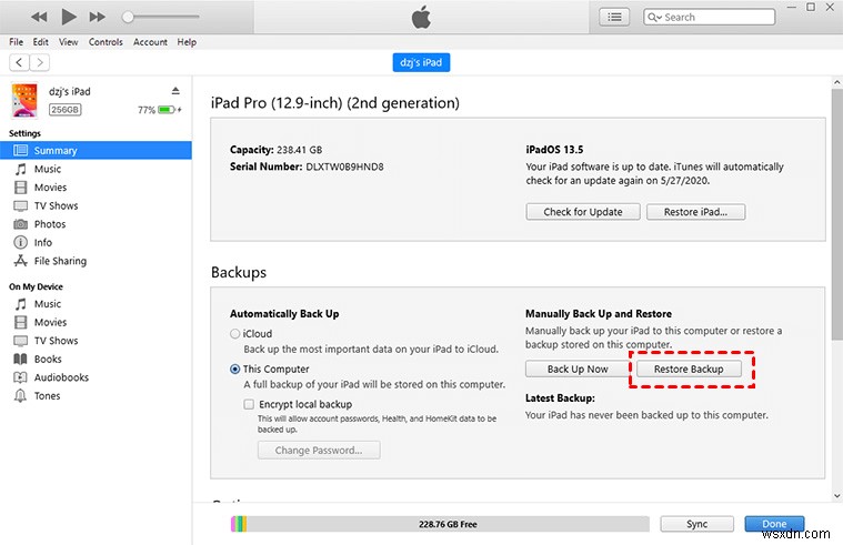 Khôi phục iPad của bạn từ bản sao lưu iCloud hoặc iTunes – Hướng dẫn từng bước