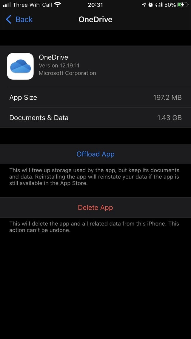 Tại sao OneDrive tiêu tốn quá nhiều dung lượng trên iPhone/iPad (và cách khắc phục) 