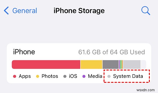 Giảm dữ liệu hệ thống iPhone:Hướng dẫn từng bước để giải phóng bộ nhớ