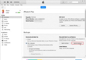 Hướng dẫn đầy đủ để khôi phục iPhone của bạn từ bản sao lưu máy tính 