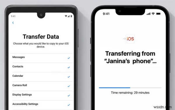 Dữ liệu nào được chuyển sang iOS? Hướng dẫn đầy đủ 