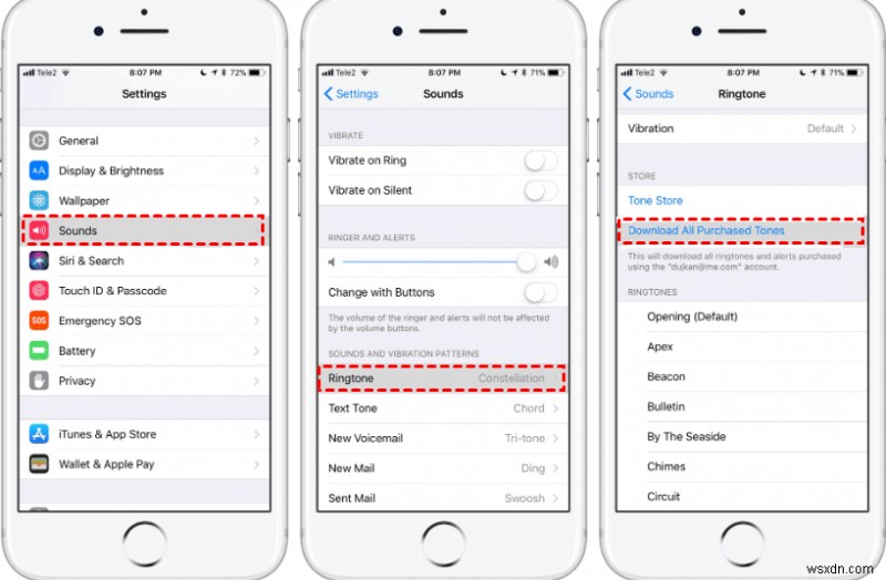 Chuyển nhạc chuông iPhone không dây:Hướng dẫn từng bước 