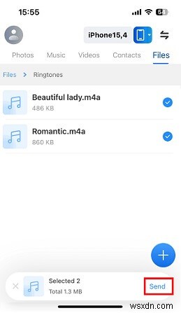 Chuyển nhạc chuông iPhone không dây:Hướng dẫn từng bước 