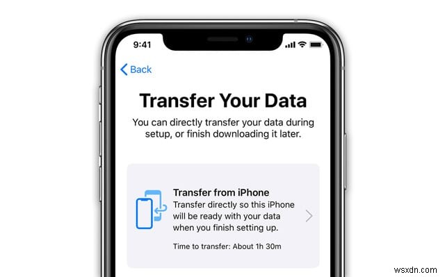 Tất cả dữ liệu của bạn sẽ được chuyển khi bạn chuyển sang iPhone mới? 