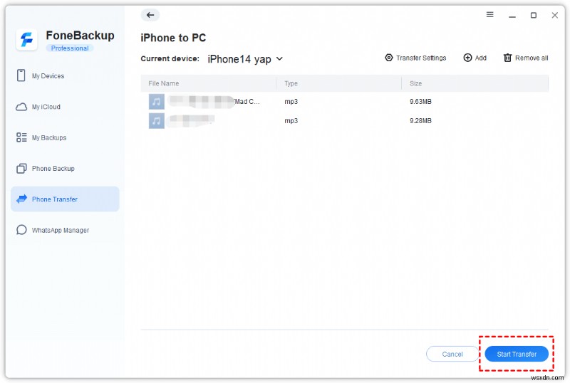 Phần mềm chuyển iPod sang iPod hàng đầu cho PC năm 2024:Dễ dàng, đáng tin cậy và an toàn 
