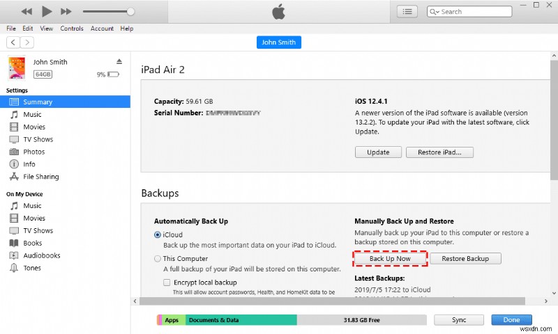 Cách chuyển tất cả dữ liệu iPad của bạn mà không cần iCloud – 3 phương pháp đã được chứng minh 