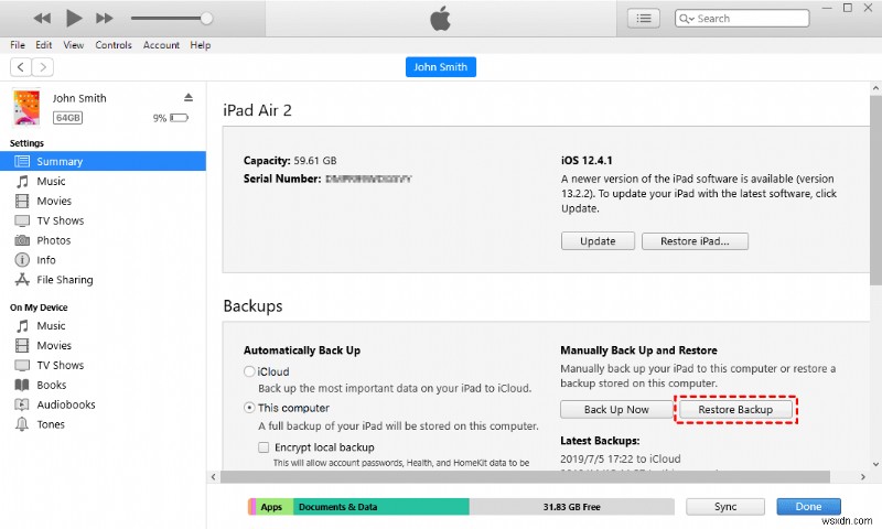 Cách chuyển tất cả dữ liệu iPad của bạn mà không cần iCloud – 3 phương pháp đã được chứng minh 