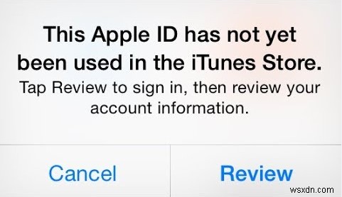 Giải quyết  Apple ID Không được sử dụng trong iTunes Store  – Hướng dẫn khắc phục nhanh 