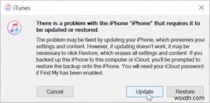 Giải quyết iTunes bị kẹt trong quá trình cập nhật phần mềm iPhone – Giải pháp nhanh