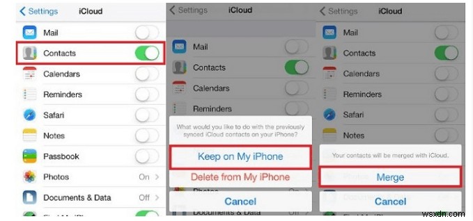Khôi phục danh bạ iPhone bị thiếu sau khi cập nhật iOS - Hướng dẫn từng bước
