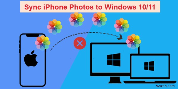 Đồng bộ hóa ảnh iPhone dễ dàng:4 phương pháp đơn giản cho Windows 10/11 