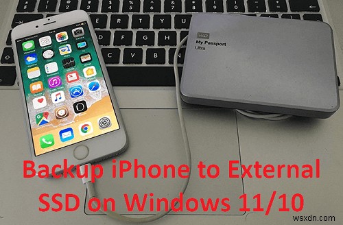 Cách sao lưu trực tiếp iPhone của bạn sang ổ SSD ngoài trên Windows 10/11 – 2 phương pháp đã được chứng minh