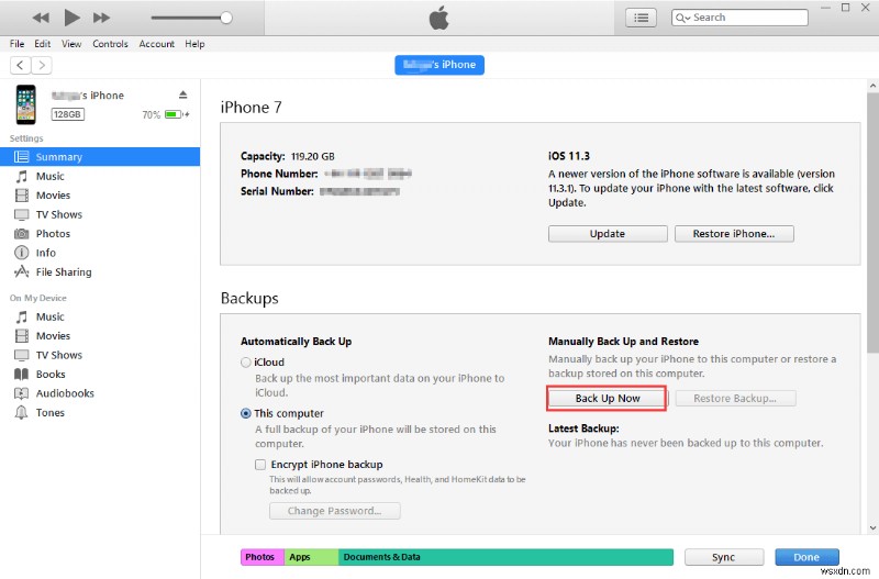 Cách sao lưu trực tiếp iPhone của bạn sang ổ SSD ngoài trên Windows 10/11 – 2 phương pháp đã được chứng minh