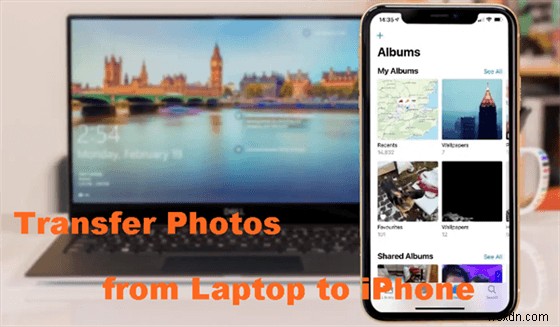 Chuyển ảnh từ Laptop sang iPhone:5 phương pháp đơn giản, đáng tin cậy 
