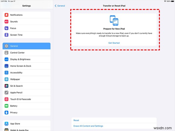 Chuyển nhanh chóng tất cả dữ liệu của bạn sang iPad Pro mới:Hướng dẫn từng bước 