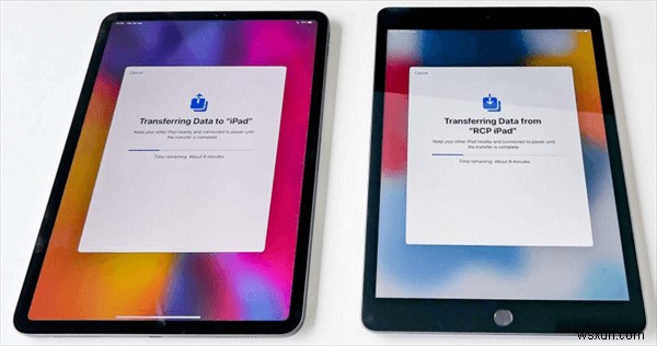 Truyền dữ liệu iPad mất bao lâu? Mẹo &Thời gian 