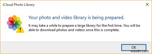Sửa thông báo chuẩn bị thư viện ảnh iCloud trên Windows – Hướng dẫn từng bước 