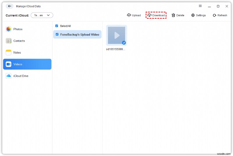 Tải xuống video iCloud nhanh chóng và an toàn:Hướng dẫn từng bước 