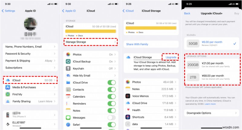 Giải phóng dung lượng iCloud sau khi xóa tin nhắn:3 cách khắc phục đã được chứng minh