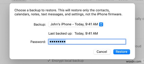 Sao lưu an toàn iPhone của bạn trên máy tính:Hai phương pháp được mã hóa 