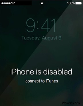 iPhone SE bị vô hiệu hóa? Kết nối với iTunes và mở khóa thiết bị của bạn một cách nhanh chóng 