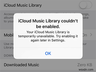 7 bước cần thiết để giải quyết sự cố kích hoạt thư viện nhạc iCloud 