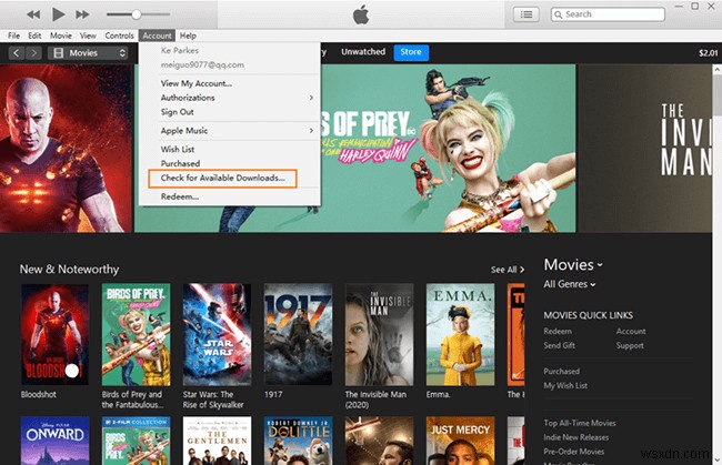 Giải quyết các vấn đề tải xuống phim iTunes trên iPad và PC 
