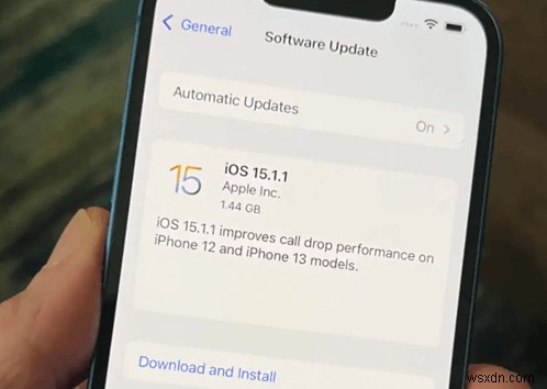 Apple công bố bản phát hành iOS 15.1.1:Hướng dẫn quyết định nâng cấp