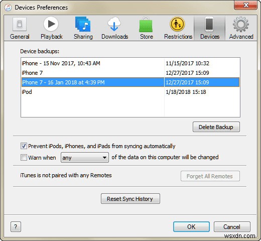 Giải phóng dung lượng:Cách xóa bản sao lưu iPhone của bạn khỏi PC Windows