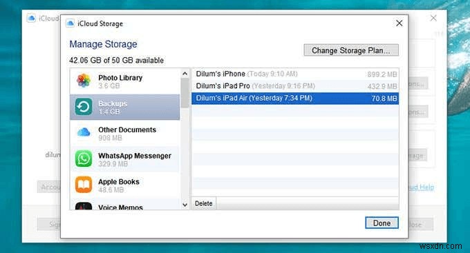 Giải phóng dung lượng:Cách xóa bản sao lưu iPhone của bạn khỏi PC Windows
