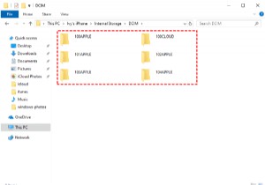 Truyền và xem dữ liệu iPhone với File Explorer Windows 10