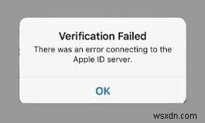 10 cách khắc phục lỗi kết nối máy chủ Apple ID hàng đầu 