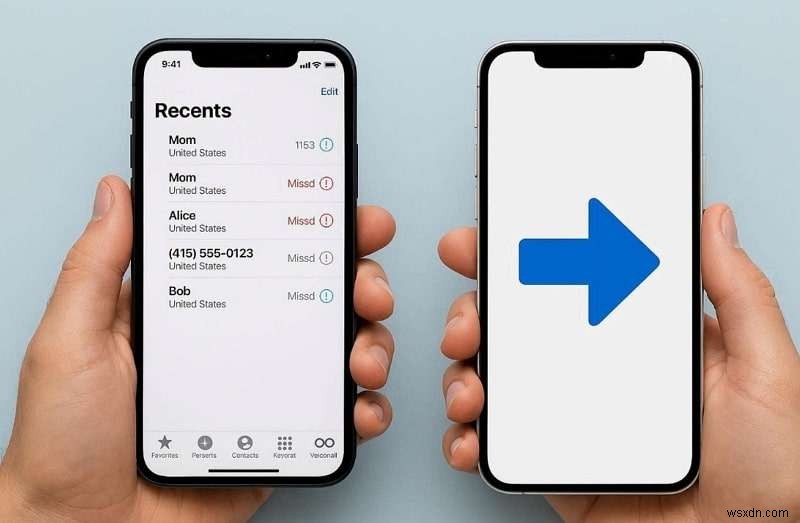 Chuyển nhật ký cuộc gọi iPhone sang iPhone mới:4 phương pháp đáng tin cậy 