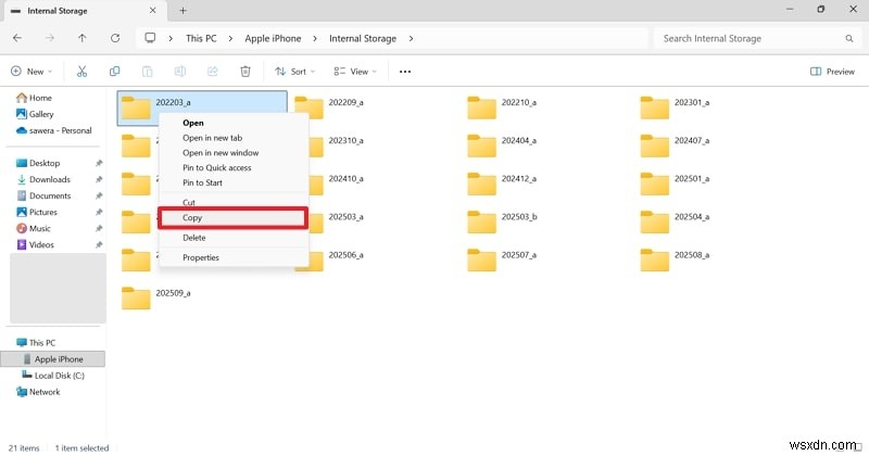 Dễ dàng chuyển ảnh iPhone sang PC chạy Windows 11:Hướng dẫn từng bước 