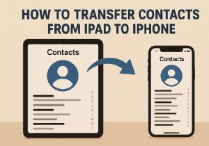 Cách Chuyển Danh Bạ Từ iPad Sang iPhone Liền Mạch - Hướng Dẫn Nhanh & Tin Cậy