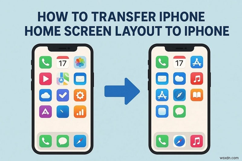 Dễ dàng chuyển bố cục màn hình chính iPhone của bạn:4 phương pháp đã được chứng minh 