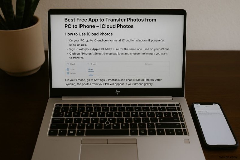 Ứng dụng chuyển PC sang iPhone hàng đầu:Ảnh, Video và hơn thế nữa 