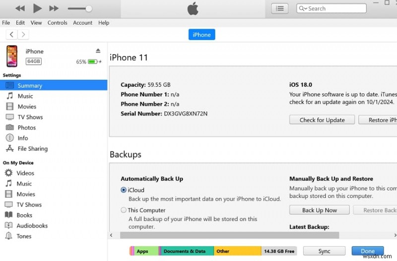 Giải quyết sự cố chuyển nhạc trên iPhone:Khắc phục từng bước cho sự cố iTunes 