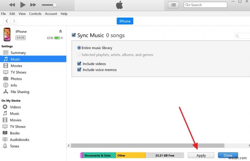 Giải quyết sự cố chuyển nhạc trên iPhone:Khắc phục từng bước cho sự cố iTunes 