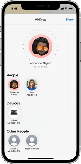 Hướng dẫn từng bước:AirDrop tệp từ máy Mac sang iPhone một cách liền mạch 