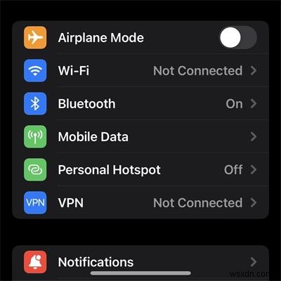 Sửa lỗi “Data Transfer Canceled” khi chuyển sang iPhone mới