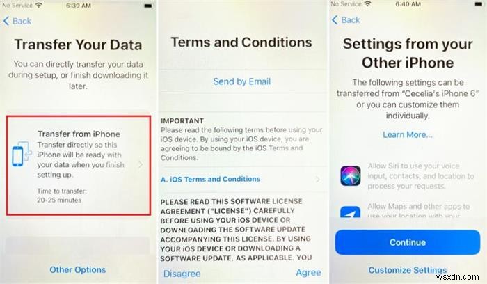 Thiết lập iPhone 17:Hướng dẫn bắt đầu nhanh để truyền dữ liệu liền mạch