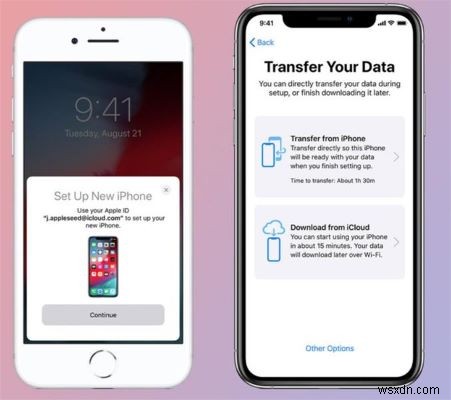 Chuyển liền mạch tất cả dữ liệu của bạn khi chuyển sang iPhone mới