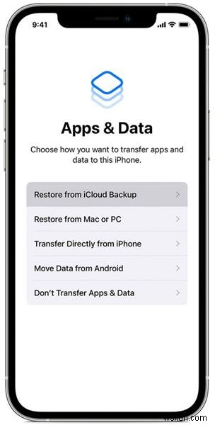 Chuyển liền mạch tất cả dữ liệu của bạn khi chuyển sang iPhone mới