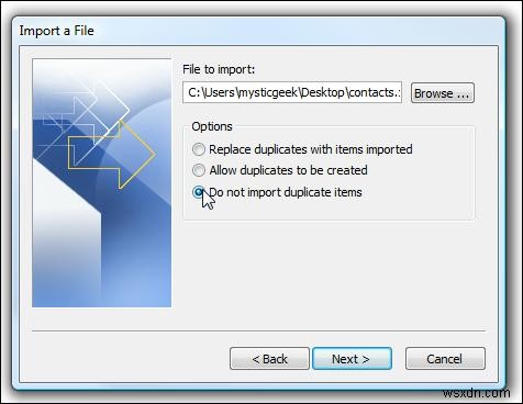 Cách nhập tệp VCF vào Outlook:4 phương pháp đáng tin cậy 